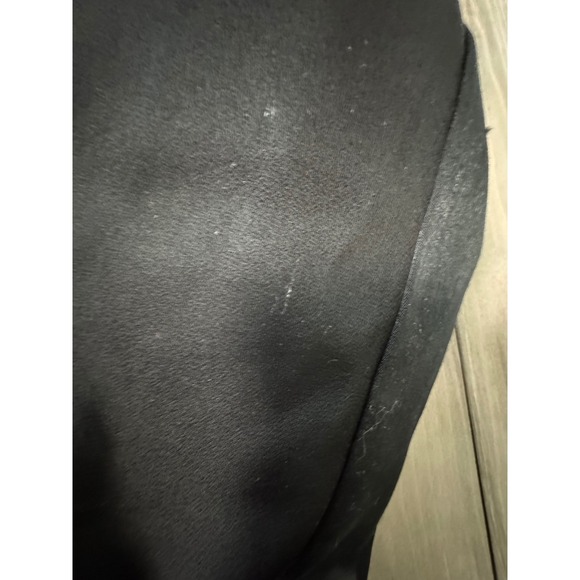 NWOT Diane Von Furstenberg Plunge Jumpsuit with‎ Satin Trim and Sash Belt Size 2 - Picture 16 of 16